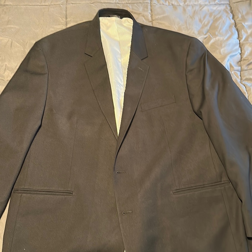 Croft & Barrow Black Suit Jacket 50R